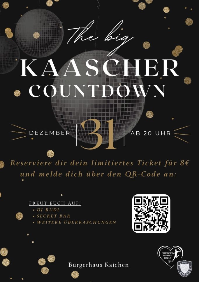 Die große Kaascher Silvester Party
